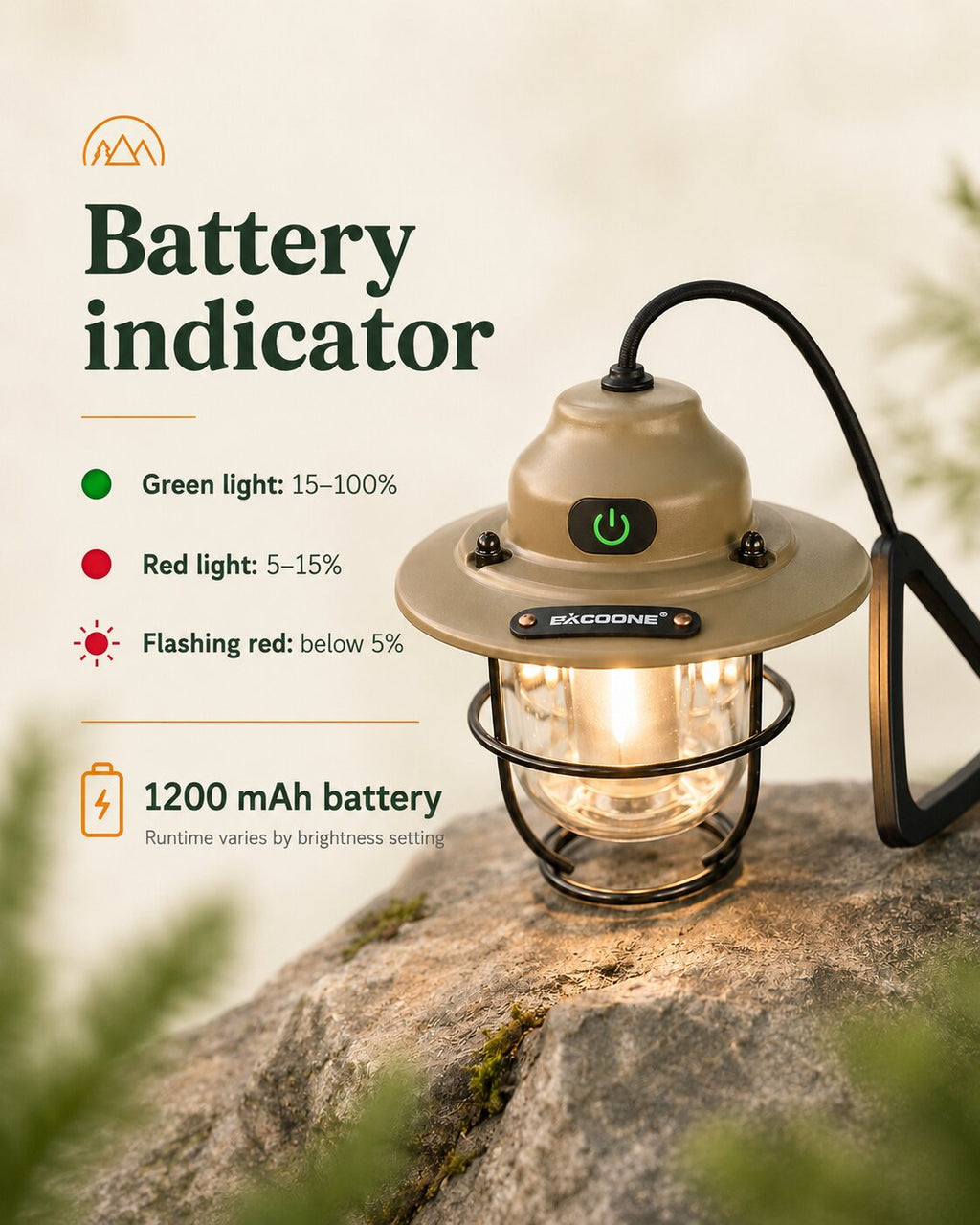 Mini Rechargeable Camp Lantern