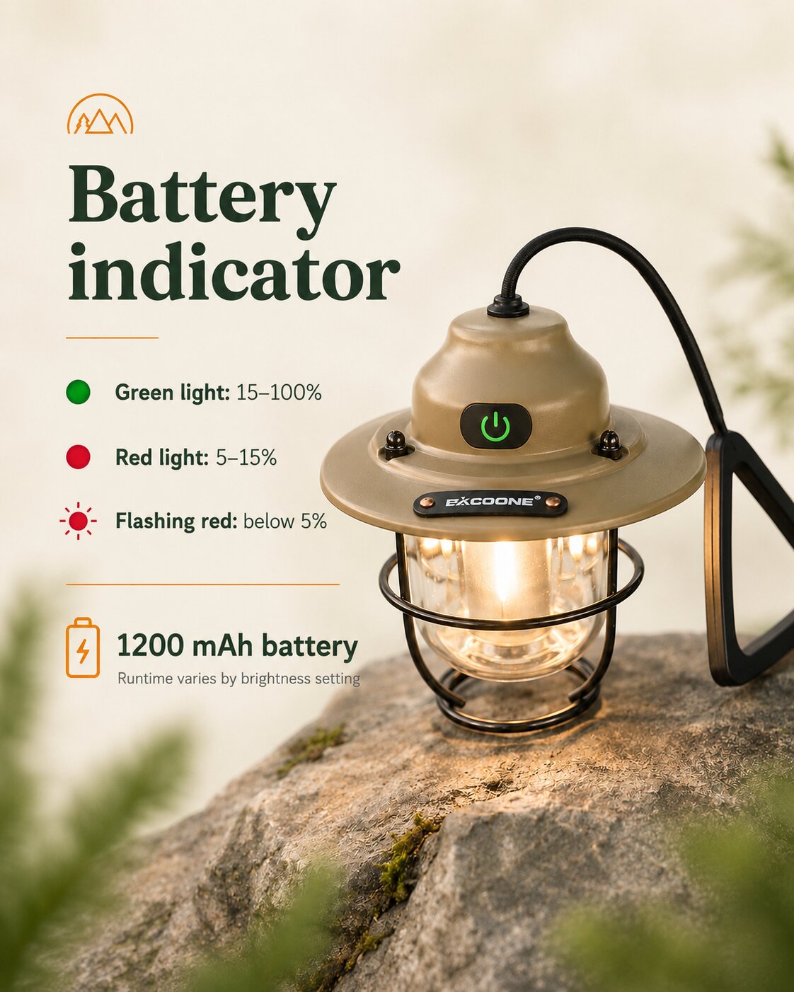 Mini Rechargeable Camp Lantern